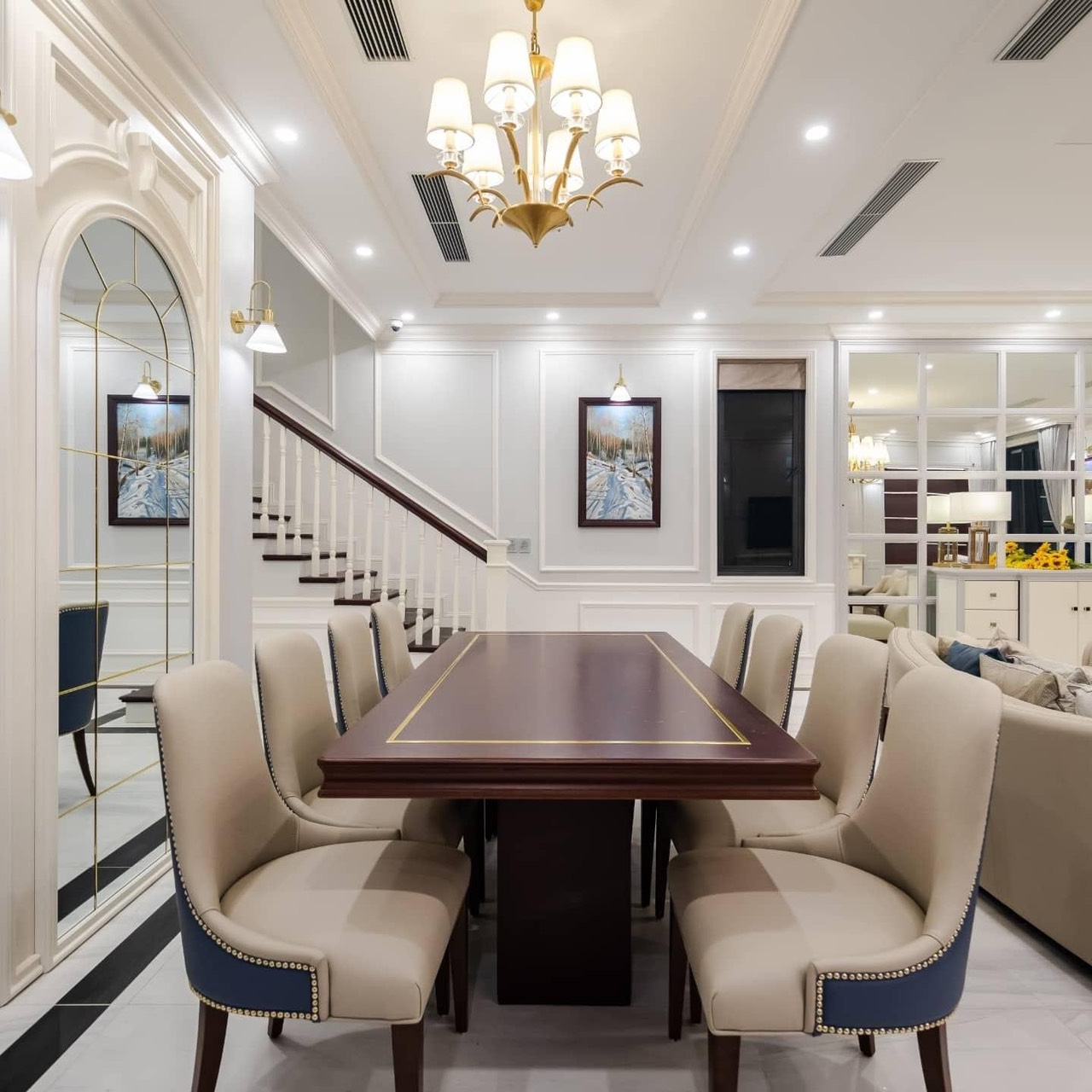 {SIÊU KINH ĐIỂN} Bàn giao công trình nội thất biệt thự tại Hà Tĩnh