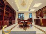 Công trình nội thất gia đình phong cách Tân cổ điển gỗ gõ đỏ - Bắc Giang